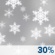 Chance Snow. Chance for Measurable Precipitation 30% Chance Snow. Chance for Measurable Precipitation 30%