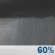 Tonight: A chance of showers and thunderstorms, then showers likely and possibly a thunderstorm after 3am.  Mostly cloudy, with a low around 44. South southeast wind around 6 mph.  Chance of precipitation is 60%.