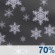 Monday Night: Snow showers likely, mainly after 1am.  Mostly cloudy, with a low around 26. Chance of precipitation is 70%.